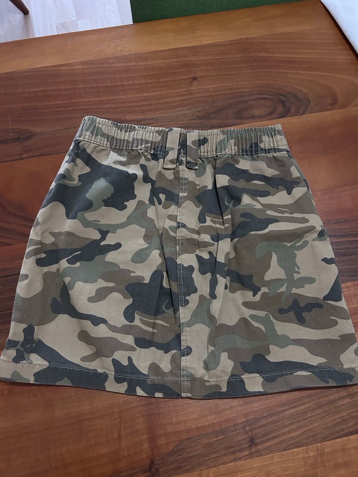 bershka asker yeşili etek - Görsel 3