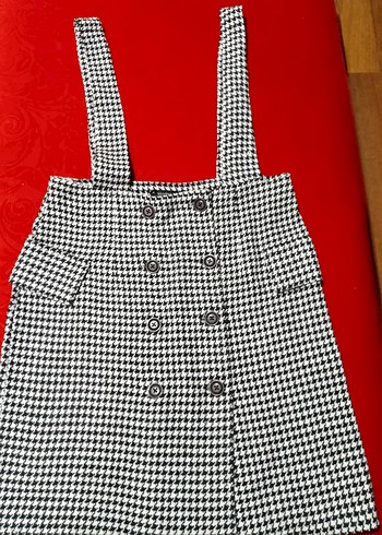 Kışlık Ekose Desenli salopet - Görsel 2