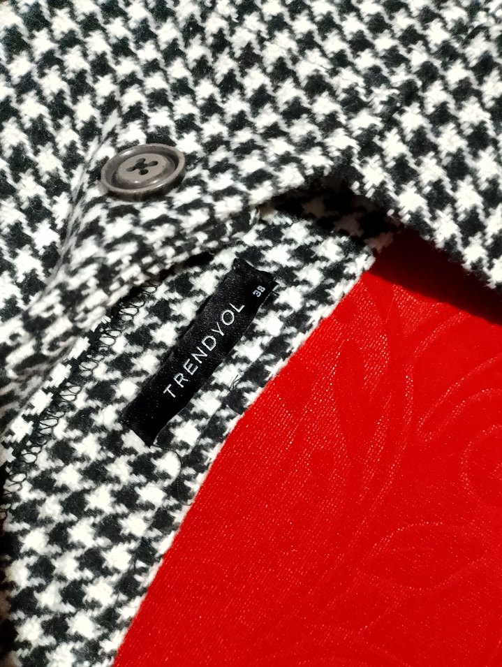 Kışlık Ekose Desenli salopet - Görsel 5