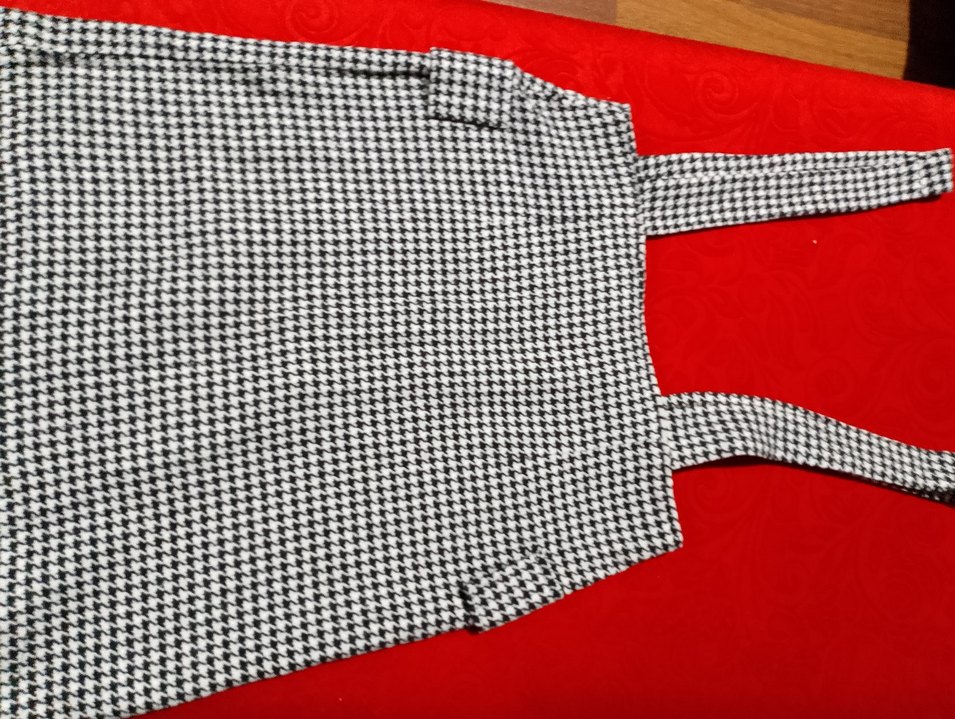 Kışlık Ekose Desenli salopet - Görsel 3