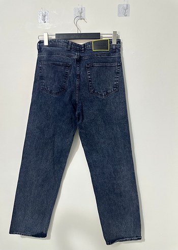 Diğer Koyu Mavi Rahat Kesim Denim Jean