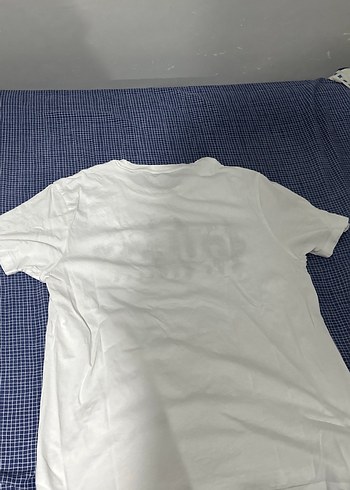 Beyaz Guess Baskılı erkek Tişört - Görsel 3
