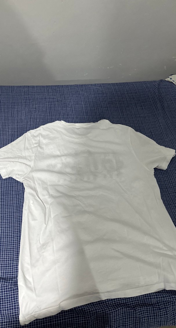 Beyaz Guess Baskılı erkek Tişört - Görsel 3