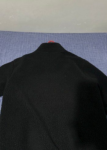 Erkek Siyah Fermuarlı Polar Sweatshirt - Görsel 4