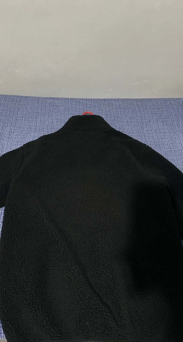 Erkek Siyah Fermuarlı Polar Sweatshirt - Görsel 4