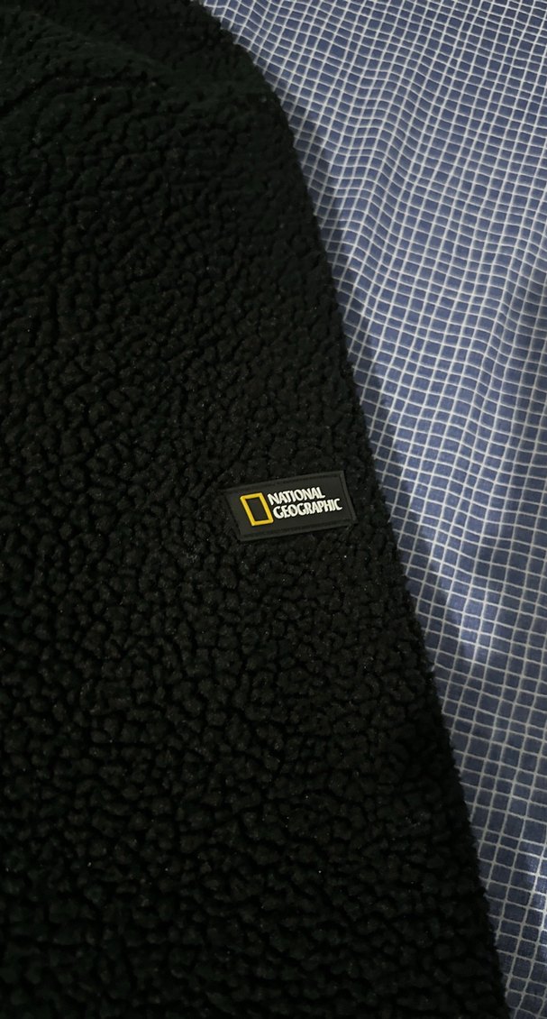 Erkek Siyah Fermuarlı Polar Sweatshirt - Görsel 3