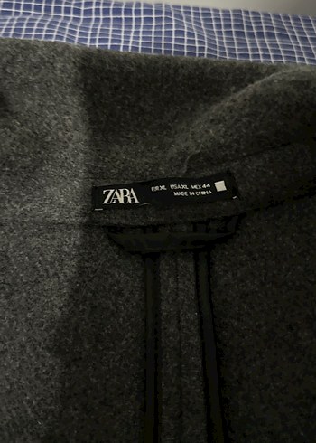 Antrasit Düğmeli Klasik Kaban - Görsel 3