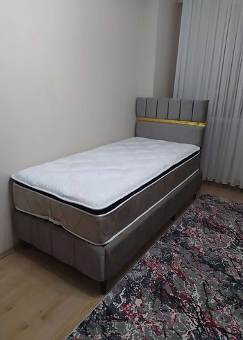 Tek kişilik yatak baza başlık - Görsel 4