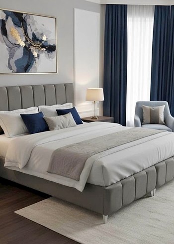 Çift kişilik yatak baza başlık - Görsel 4