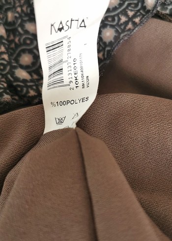 Şifon Bohem Midi  Elbise - Görsel 4