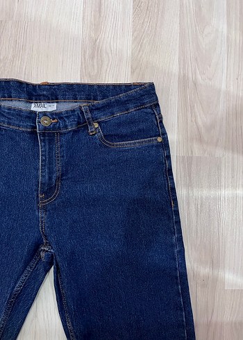 Kadın erkek Denim Kemerli Sokak Stili Jean - Görsel 4