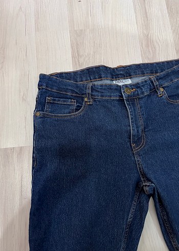 Kadın erkek Denim Kemerli Sokak Stili Jean - Görsel 6