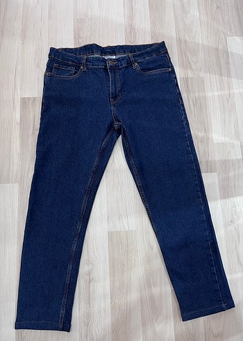 Kadın erkek Denim Kemerli Sokak Stili Jean - Görsel 2