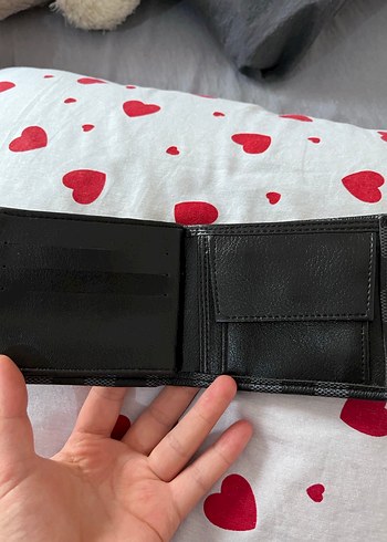 Siyah Kareli Erkek Cüzdan - Görsel 4