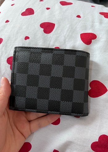 Siyah Kareli Erkek Cüzdan - Görsel 6