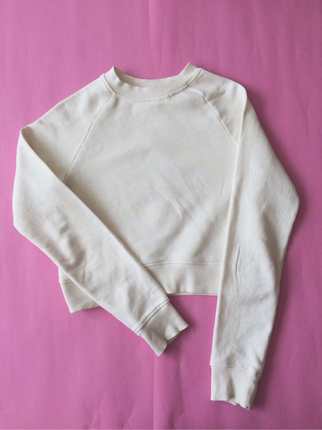 H&M Beyaz sweat