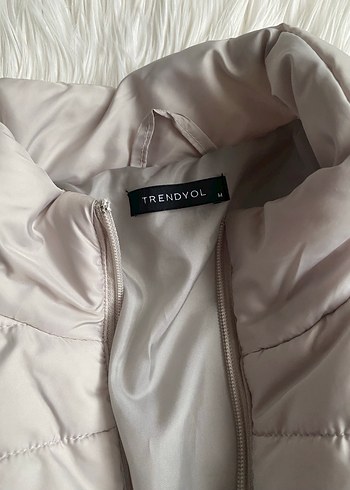 Gri Midi Boy Kadın Mont - Görsel 2