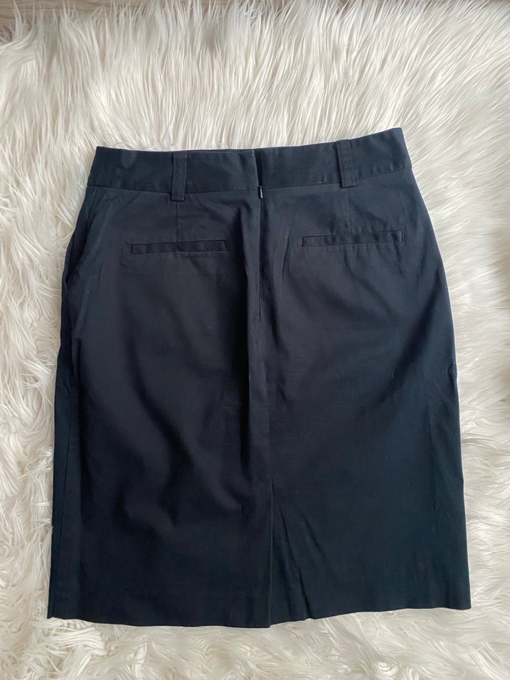 Siyah Midi Kalem Etek - Görsel 2