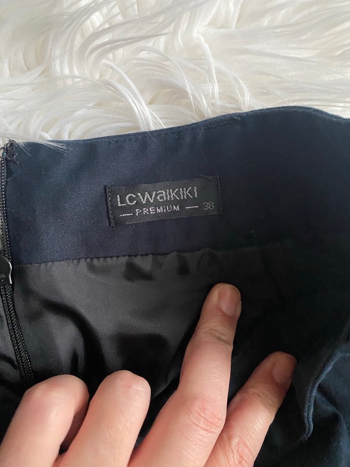 Siyah Midi Kalem Etek - Görsel 3