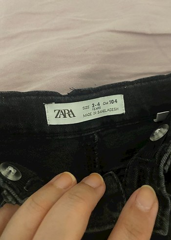 Zara kız çocuk jean - Görsel 2