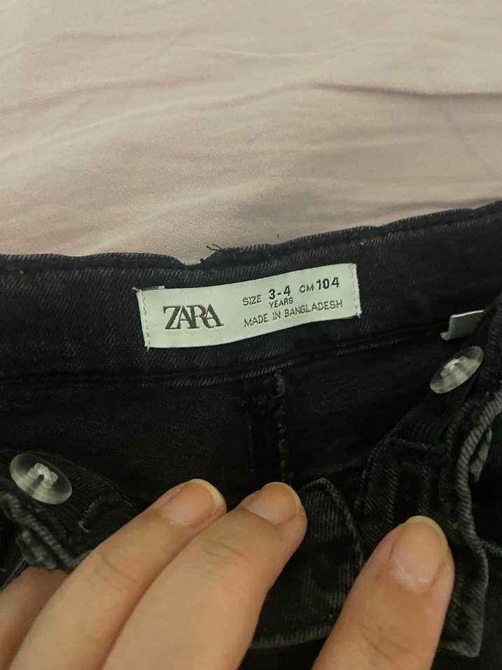 Zara kız çocuk jean - Görsel 2