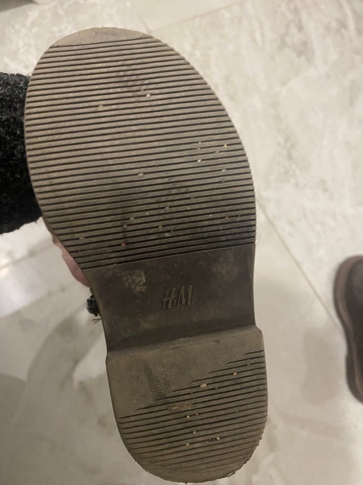 Kız Çocuk Kahverengi Süet Kürklü Bot - Görsel 4