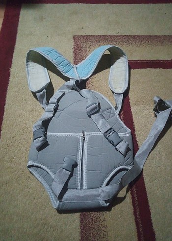 Gri Bebek Taşıyıcı Kanguru - Görsel 2