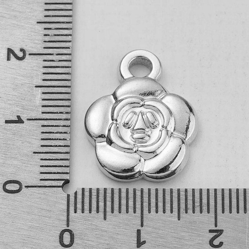 Gül model kolye ucu charm - Görsel 2