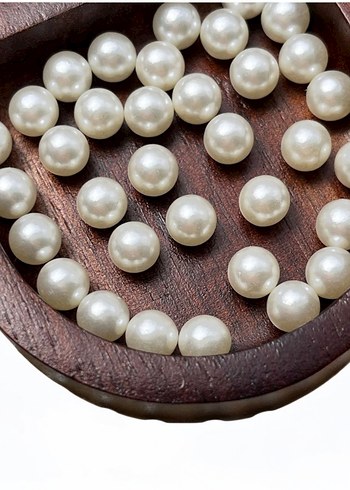 8 mm kaplamalı deliksiz inci - Görsel 3