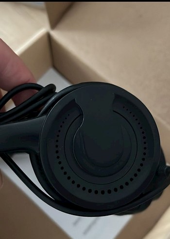 Kablolu Siyah Kulaklık Mikrofonlu - Görsel 2