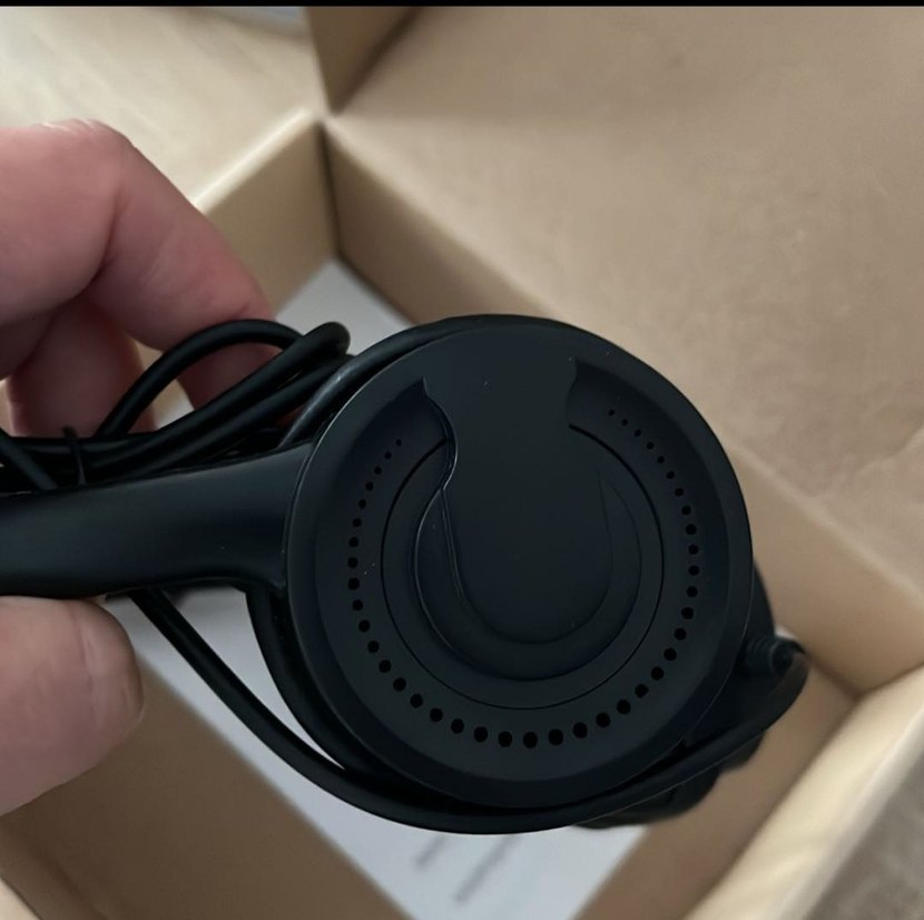 Kablolu Siyah Kulaklık Mikrofonlu - Görsel 2