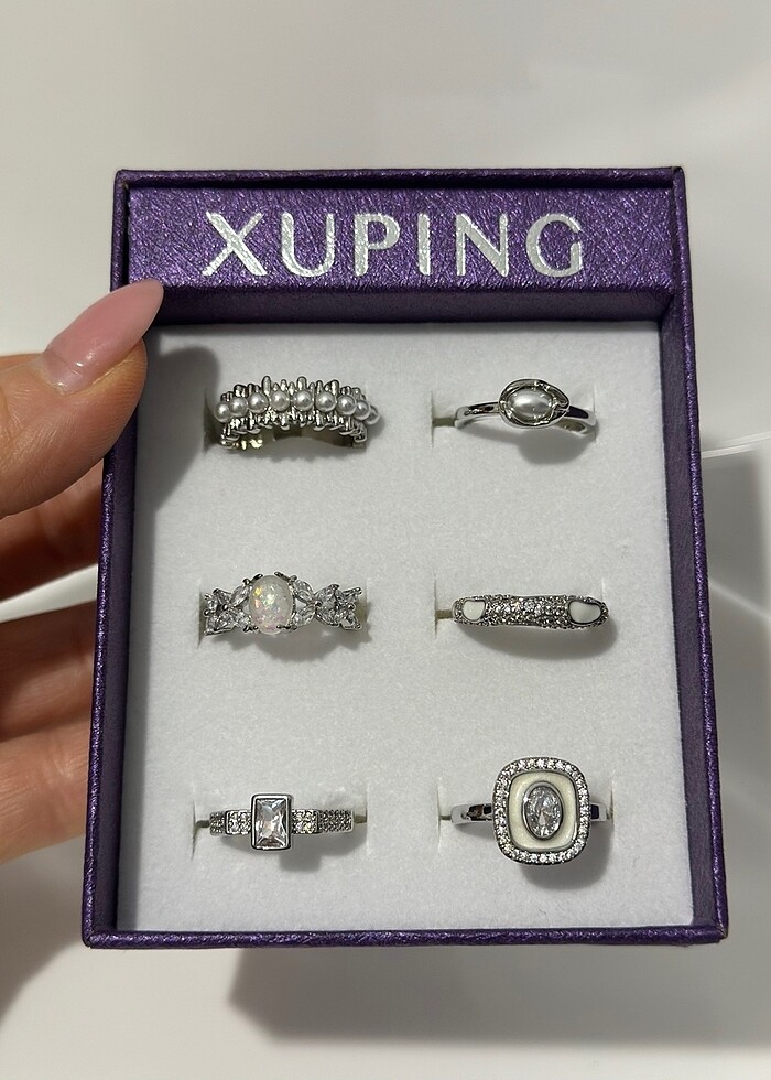 Yüzük gümüş renk - Görsel 2