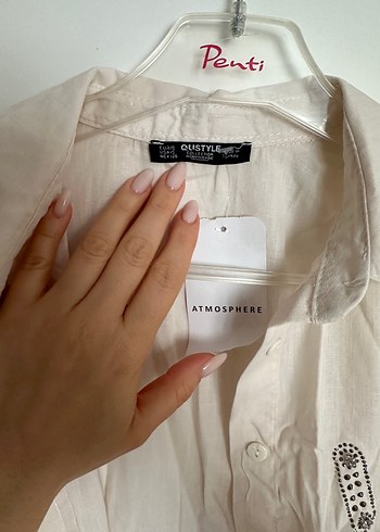 Keten şortlu gömlek takım - Görsel 3