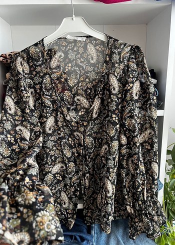 Bohem mango Bluz - Görsel 2