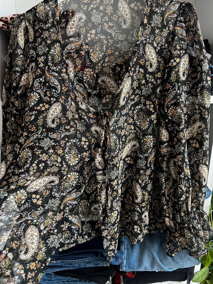 Bohem mango Bluz - Görsel 3