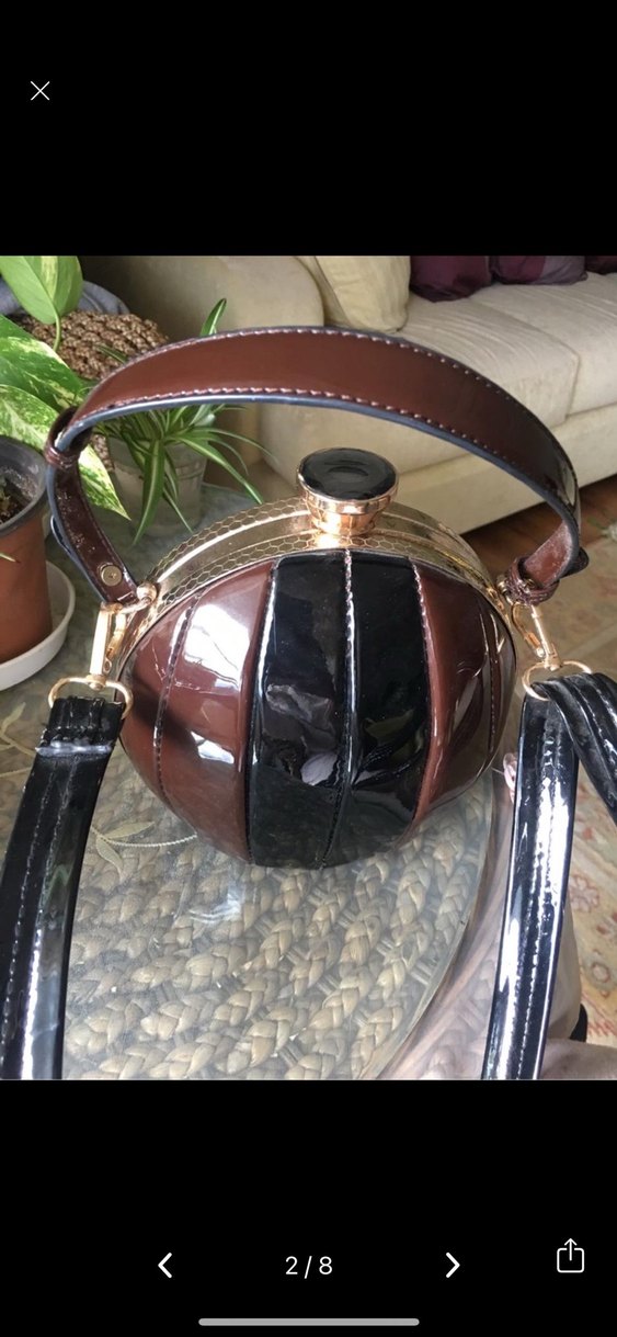 Vintage deri çanta - Görsel 2