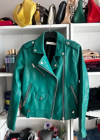 Mango Biker Deri Ceket - Görsel 2