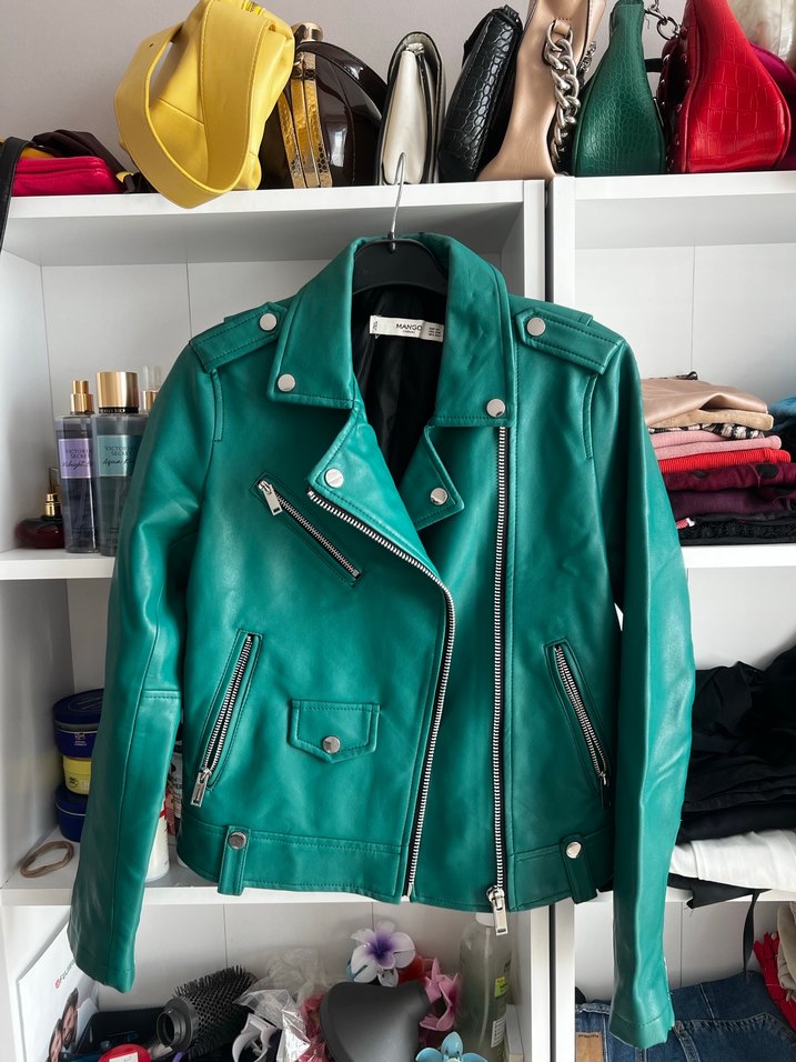 Mango Biker Deri Ceket - Görsel 2