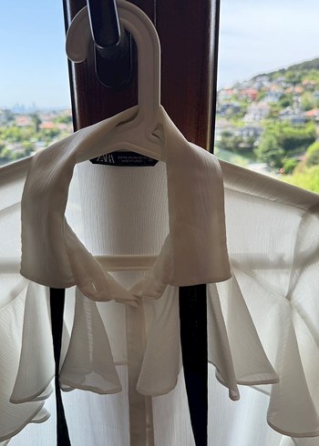 Zara şifon gömlek - Görsel 4