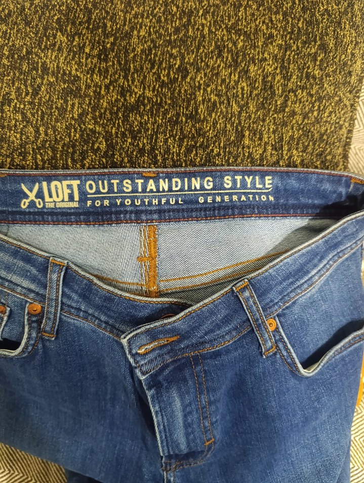 Erkek Mavi Regular Fit Denim Pantolon - Görsel 2