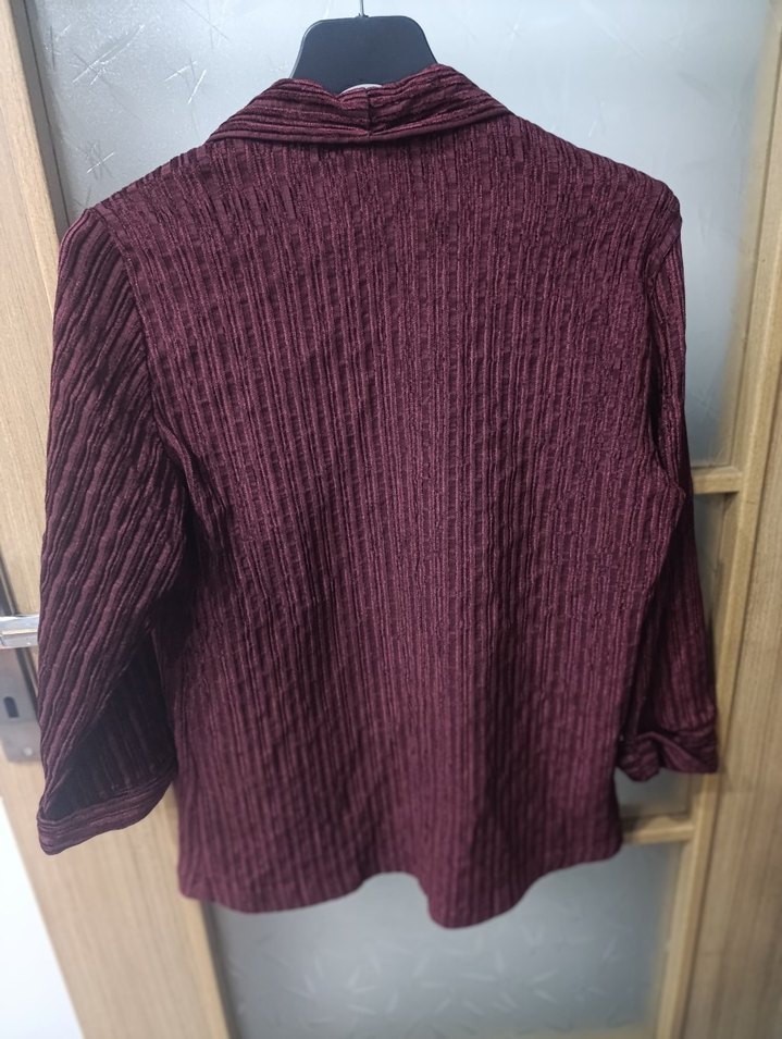 Bordo Balıkçı Yaka Kadın Kazak - Görsel 2