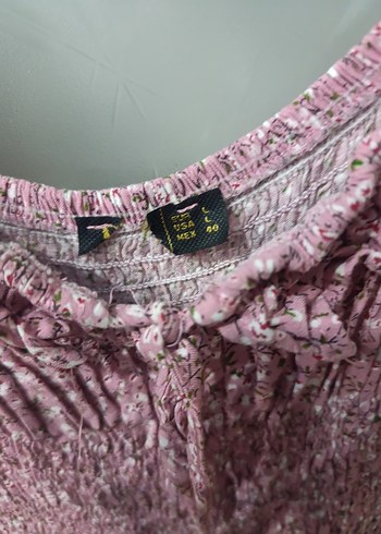 Pembe Bağcıklı Bohem Midi Elbise - Görsel 4