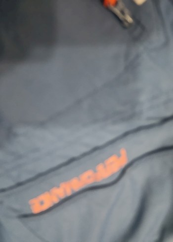 Erkek Mavi Street Wear Fermuarlı Ceket - Görsel 4