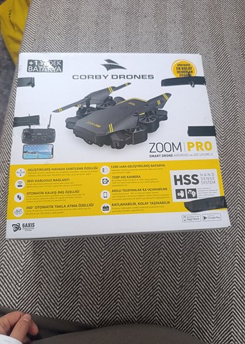 Zoom Pro Akıllı Drone  +1 Yedek Batarya - Görsel 4