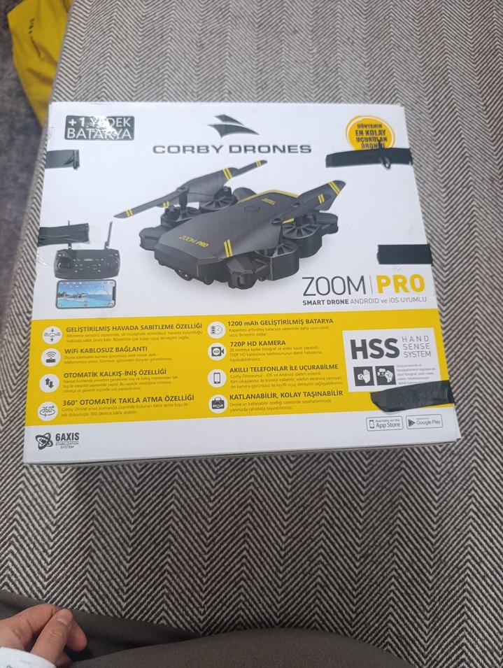 Zoom Pro Akıllı Drone  +1 Yedek Batarya - Görsel 4