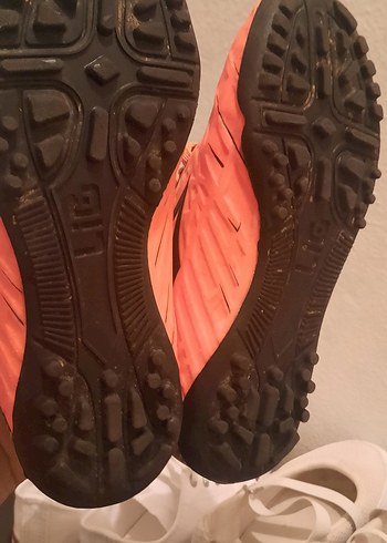 Diğer Turuncu Erkek Futbol Ayakkabısı Velcro Bağcıklı