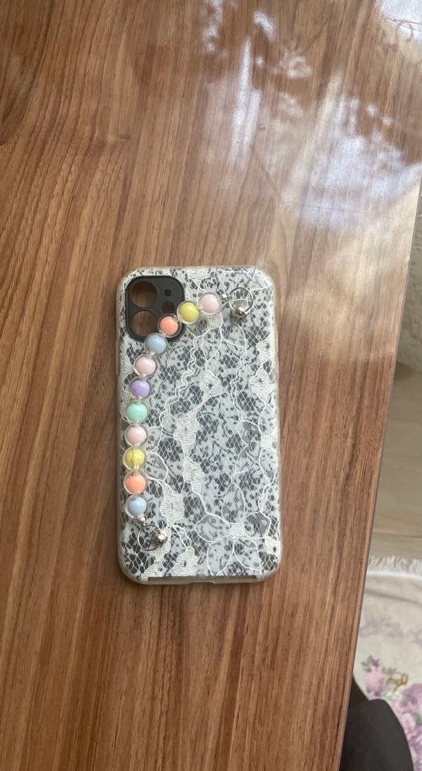 Boncuklu Bohem Renkli Telefon Kılıfı - Görsel 2