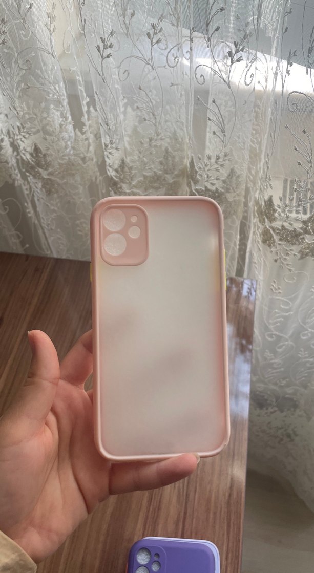 Pastel Renkli Şeffaf Bohem Telefon Kılıfları - Görsel 5