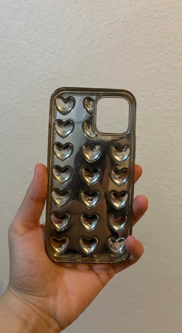 Gri Pul Detaylı Street Wear Telefon Kılıfı - Görsel 2