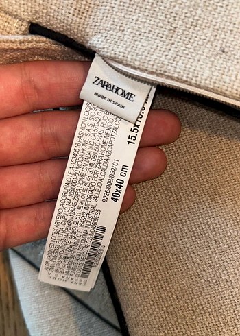 Bej Modern Kare Minder - Görsel 2